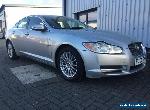 JAGUAR XF LUXURY D V6 4 DOOR SALOON AUTOMATIC 2.7 TURBO DIESEL 2009 SILVER for Sale