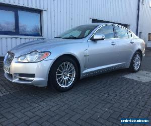 JAGUAR XF LUXURY D V6 4 DOOR SALOON AUTOMATIC 2.7 TURBO DIESEL 2009 SILVER