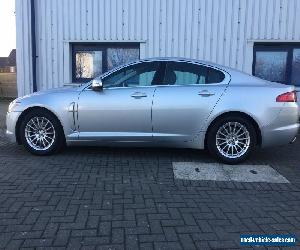 JAGUAR XF LUXURY D V6 4 DOOR SALOON AUTOMATIC 2.7 TURBO DIESEL 2009 SILVER