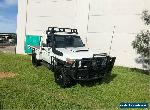 2007 Toyota Landcruiser VDJ79R Workmate White Manual M Cab Chassis for Sale