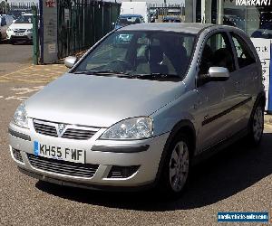 2005 VAUXHALL CORSA SXI SILVER