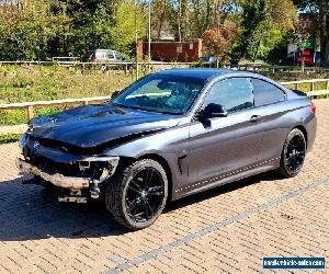 2014 14 BMW 4 SERIES 420D M SPORT F32 COUPE AUTOMATIC DAMAGED SALVAGE REPAIRABLE for Sale