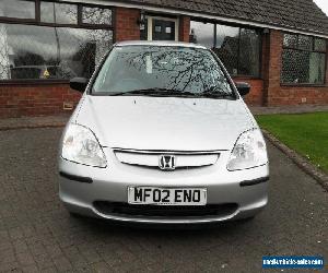 Honda Civic 1.6 i-VTEC S 5 door Automatic 2002 - 43,000 miles