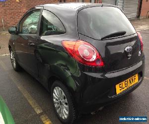 2011 FORD KA ZETEC BLACK LIGHT DAMAGED CAT D REPAIRABLE SPARES OR REPAIR 