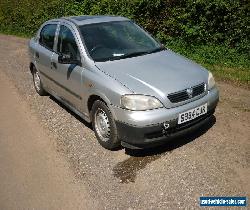 1998 VAUXHALL ASTRA LS 8V AUTO SILVER - SPARES OR REPAIR for Sale