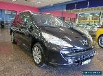 2009 Peugeot 207 XT Touring Obsidian Black Automatic 4sp A Wagon for Sale