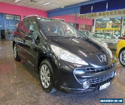 2009 Peugeot 207 XT Touring Obsidian Black Automatic 4sp A Wagon for Sale