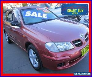 2001 Nissan Pulsar N16 Q Red Automatic 4sp A Hatchback