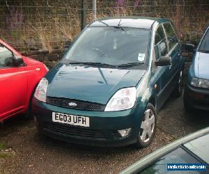 2003 FORD FIESTA ZETEC GREEN spares or repairs non runner