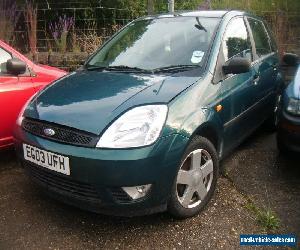 2003 FORD FIESTA ZETEC GREEN spares or repairs non runner