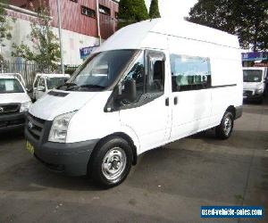 2010 Ford Transit VM HIGH LWB White Manual 6sp M Van