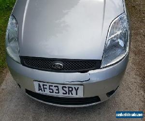 2003 FORD FIESTA 1.6 PETROL ZETEC SILVER