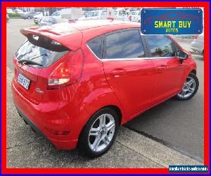 2011 Ford Fiesta WT Zetec Red Automatic 6sp A Hatchback