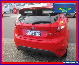 2011 Ford Fiesta WT Zetec Red Automatic 6sp A Hatchback