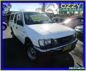 1997 Holden Rodeo TFG6 LX White Automatic 4sp A Crewcab