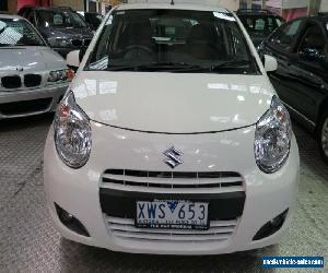 2010 Suzuki Alto GF GLX White Automatic 4sp A Hatchback