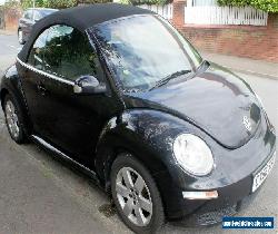 Volkswagen Beetle 1.4 Luna 2dr Convertable Black Brilliant Condition for Sale