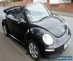 Volkswagen Beetle 1.4 Luna 2dr Convertable Black Brilliant Condition