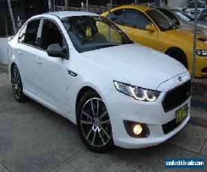 2015 Ford Falcon FG X XR6T White Automatic 6sp A Sedan