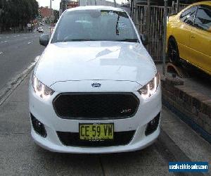 2015 Ford Falcon FG X XR6T White Automatic 6sp A Sedan