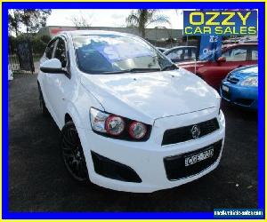 2012 Holden Barina TM White Manual 5sp M Sedan