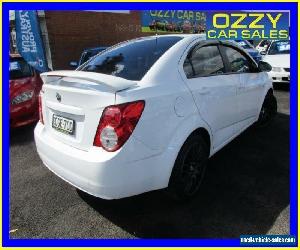 2012 Holden Barina TM White Manual 5sp M Sedan