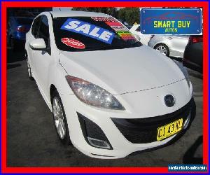 2009 Mazda 3 BL SP25 White Manual 6sp M Hatchback