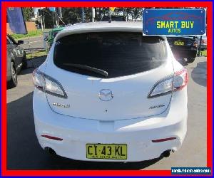 2009 Mazda 3 BL SP25 White Manual 6sp M Hatchback