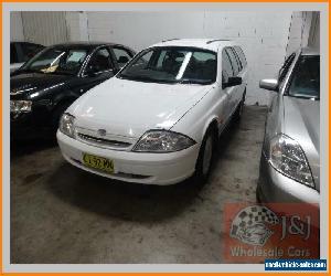 1999 Ford Falcon AU Futura White Automatic 4sp A Wagon