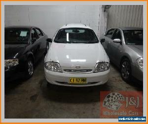 1999 Ford Falcon AU Futura White Automatic 4sp A Wagon