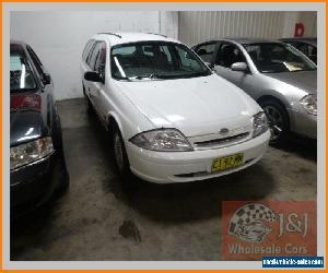 1999 Ford Falcon AU Futura White Automatic 4sp A Wagon