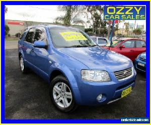 2004 Ford Territory SX Ghia (RWD) Blue Automatic 4sp A Wagon