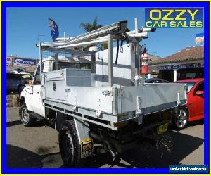 2008 Toyota Landcruiser VDJ79R Workmate (4x4) White Manual 5sp M Cab Chassis