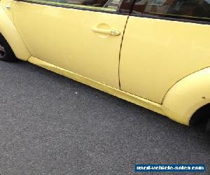 Yellow VW Beetle 2.0L W Reg 113k Miles