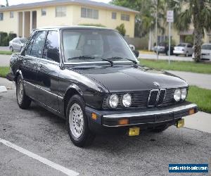 1986 BMW 5-Series