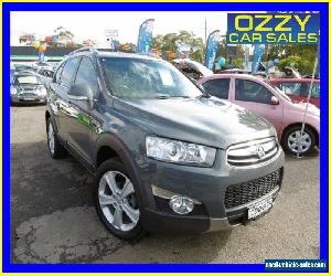 2011 Holden Captiva CG Series II 7 LX (4x4) Silver Automatic 6sp A Wagon