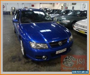 2006 Holden Commodore VZ MY06 SVZ Blue Automatic 4sp A Sedan