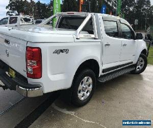 2012 Holden Colorado RG LTZ (4x4) White Automatic 6sp A Crewcab