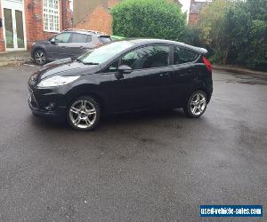 2010 FORD FIESTA ZETEC S 90 TDCI BLACK FFSH 1 owner