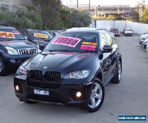 2009 BMW X6 E71 xDrive 50I Black Automatic 6sp A Coupe