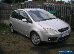 2005 FORD FOCUS C-MAX GHIA SILVER spares or repair for Sale