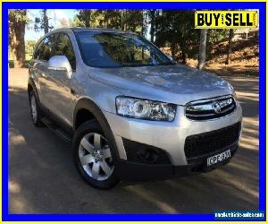 2013 Holden Captiva CG MY13 7 SX (FWD) Silver Automatic 6sp A Wagon