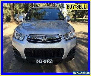 2013 Holden Captiva CG MY13 7 SX (FWD) Silver Automatic 6sp A Wagon