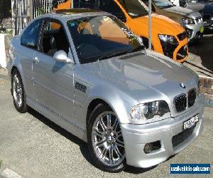 2002 BMW M3 E46 Silver Automatic 6sp A Coupe