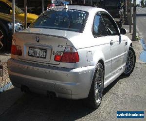 2002 BMW M3 E46 Silver Automatic 6sp A Coupe