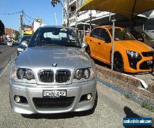 2002 BMW M3 E46 Silver Automatic 6sp A Coupe