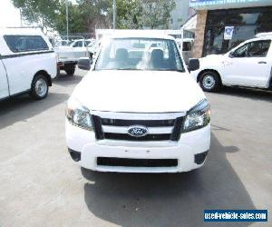 2009 Ford Ranger PK XL (4x2) White Manual 5sp M Cab Chassis