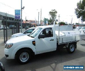 2009 Ford Ranger PK XL (4x2) White Manual 5sp M Cab Chassis