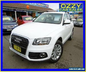 2013 Audi Q5 8R MY13 2.0 TDI Quattro White Automatic 7sp A Wagon