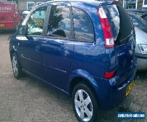 2004 VAUXHALL MERIVA DESIGN 1.6 8V BLUE MANUAL